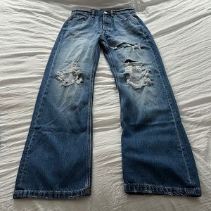 Aeropostale 90s baggy ripped jeans
